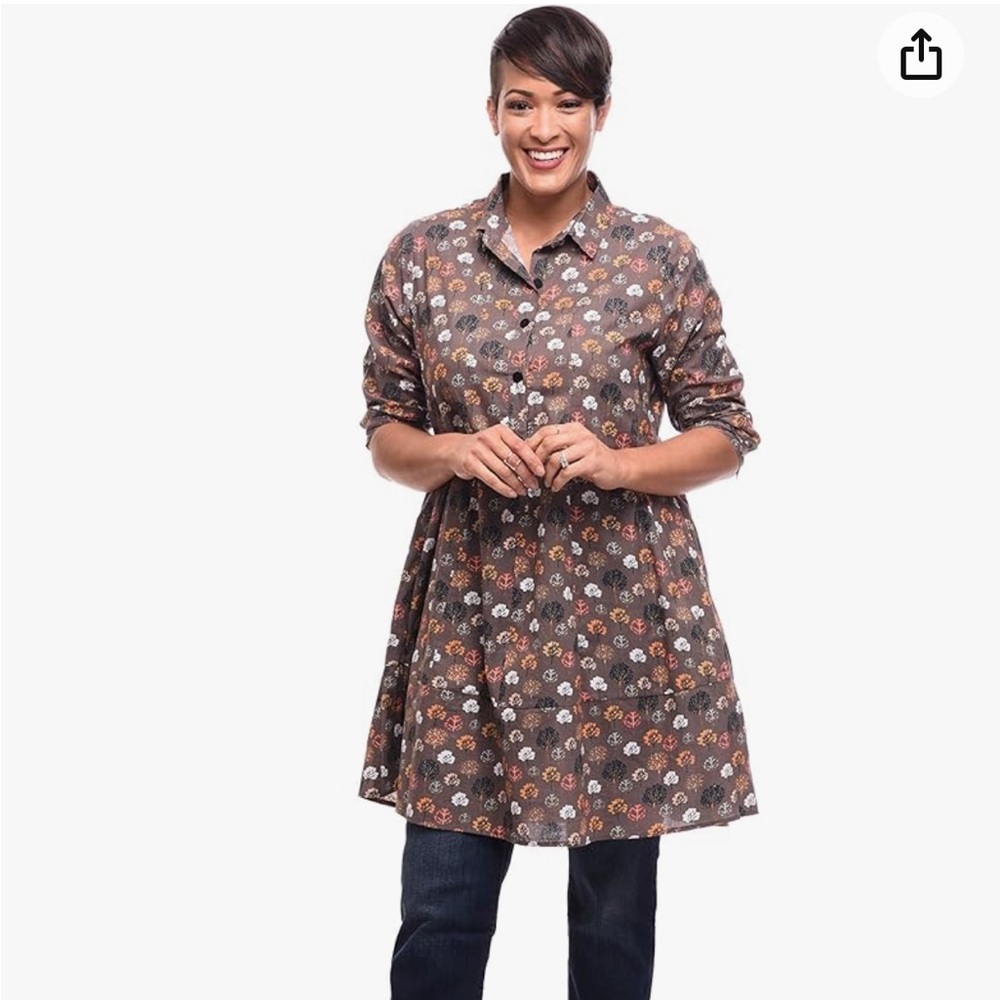 Tulip Clothing Gillian 100% Cotton Blouse